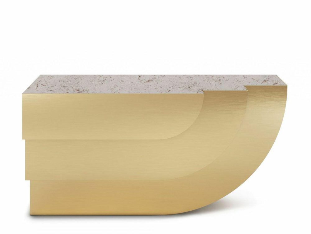 Fossil Console – Customise Metal, Marble Console Tables