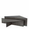 Fulham Mocha Straight Oak Coffee Table – Set Of 2 Coffee Tables