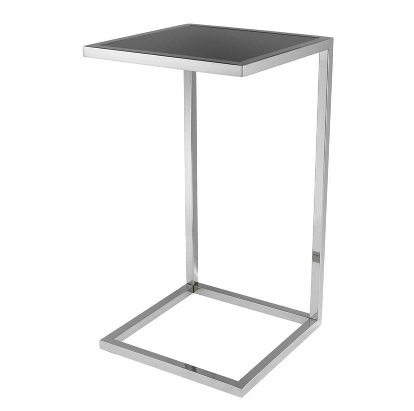 Galleria Nickel Side Table Furniture