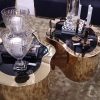 Gibbons Gold & Black Side Table Furniture