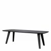 Glover Charcoal Oak Dining Table Dining Tables