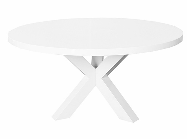 Greer White Lacquer Dining Table Dining Tables