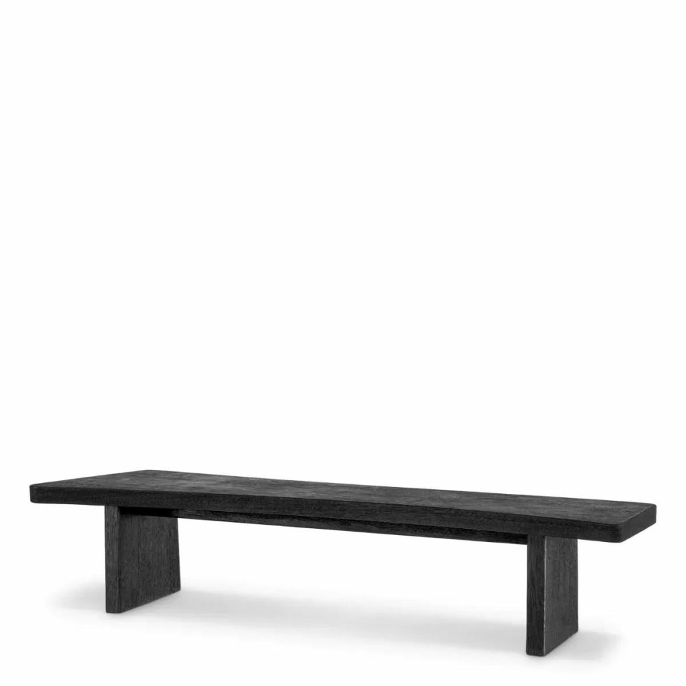 Hoffman Meranti Burnt Wood Coffee Table – Left Coffee Tables