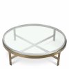 Hoxton Brushed Brass Coffee Table Coffee Tables