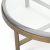 Hoxton Brushed Brass Coffee Table Coffee Tables