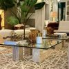 Ikal Travertine Coffee Table Coffee Tables