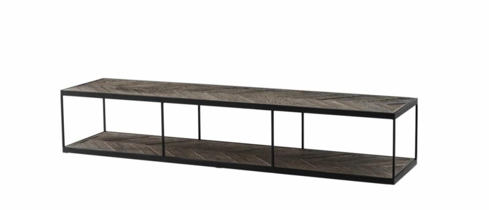 La Varenne Large Weathered Oak Coffee Table Coffee Tables