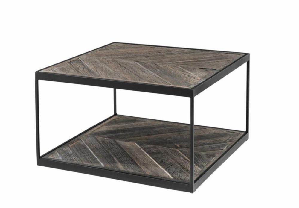 La Varenne Weathered Oak Side Table Furniture