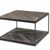 La Varenne Weathered Oak Side Table Furniture