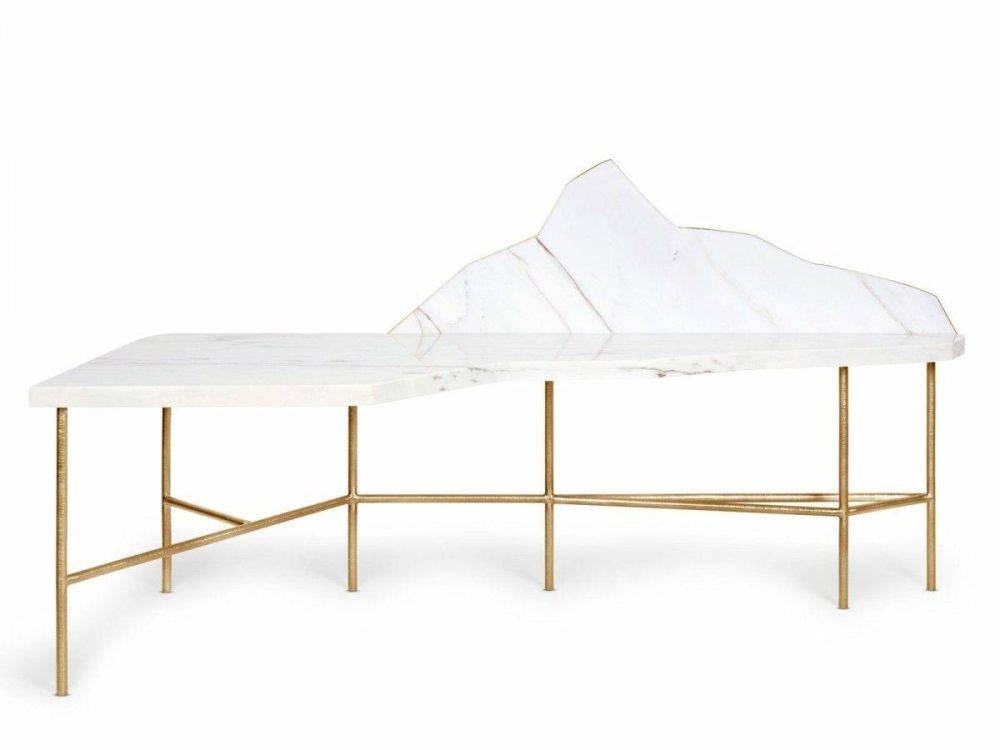 Landscape Desk – Customise Marble, Brass Desks