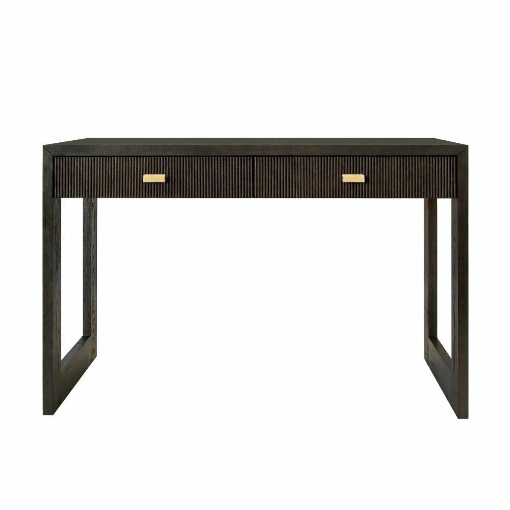 Larkin Dark Espresso Oak Desk Desks