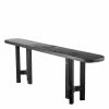 Libertine Meranti Burnt Wood Console Table Console Tables