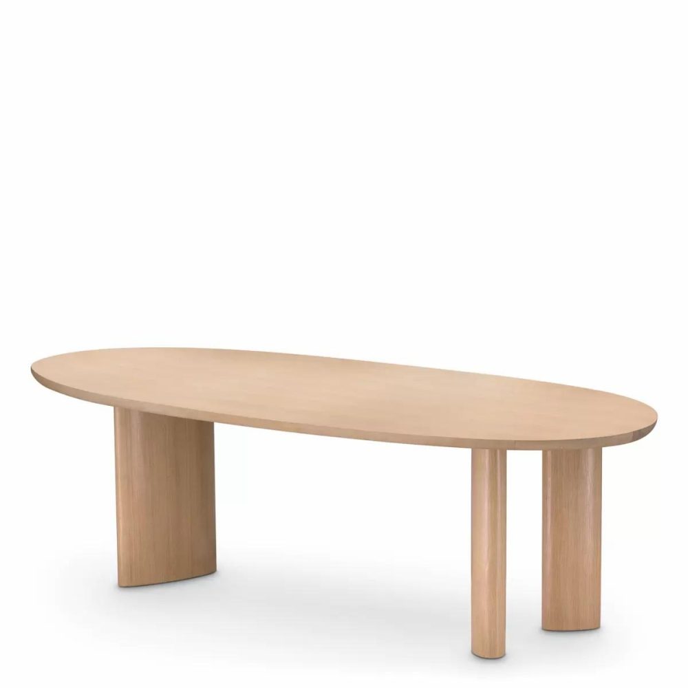 Lindner Natural Oak Dining Table Dining Tables