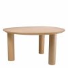 Lombardo Natural Oak Dining Table Dining Tables