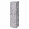 Lucca White Marble Large Column Display Columns