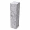 Lucca White Marble Large Column Display Columns