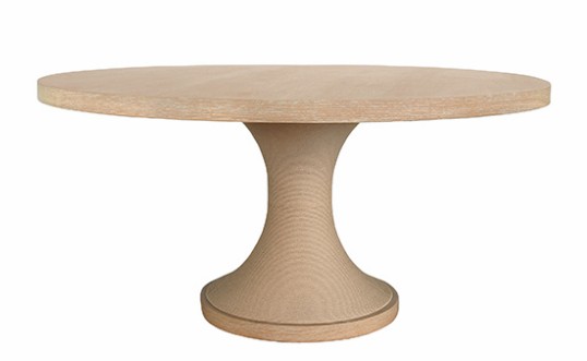 Malibu Cerused Oak Dining Table Dining Tables