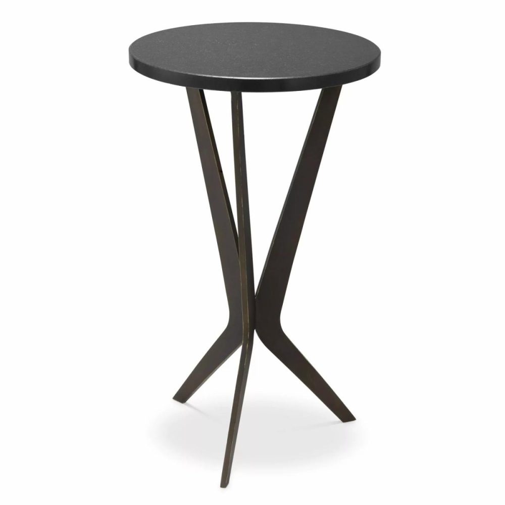 Malone Bronze Side Table Furniture