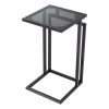 Marcus Gunmetal Side Table Furniture