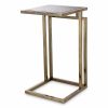 Marcus Vintage Brass Side Table Furniture