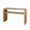 Marshall Burl Wood Console Table Console Tables