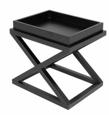 Mcarthur Black Side Table Furniture