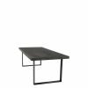 Melchior Charcoal Oak Dining Table Dining Tables