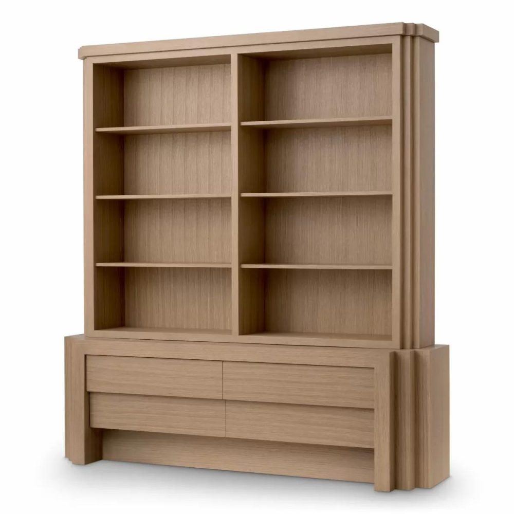 Metropolitan Natural Oak Large Cabinet Casegoods