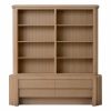 Metropolitan Natural Oak Large Cabinet Casegoods