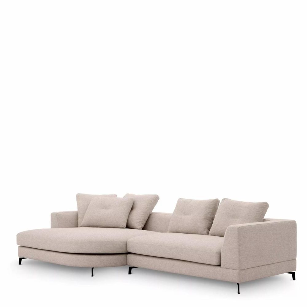 Moderno Aveiro Sand Small Sofa – Left Chaise Furniture