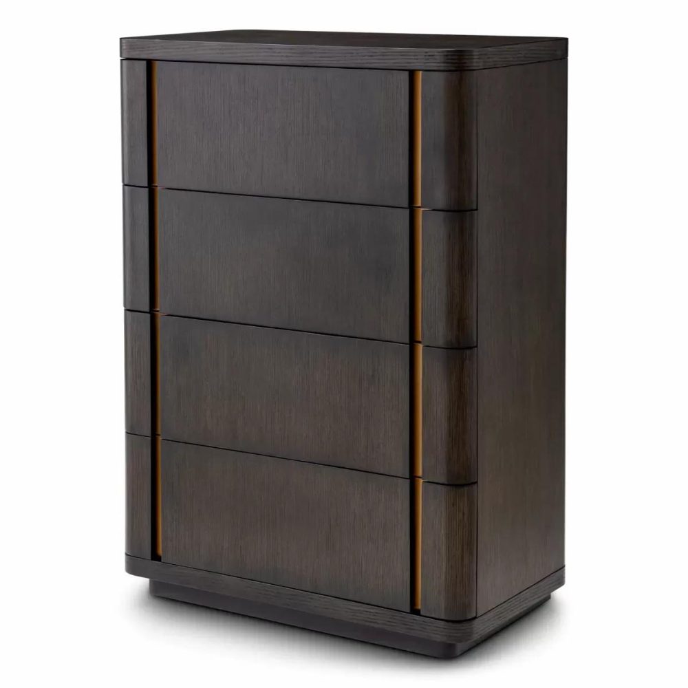 Modesto Mocha Oak High Dresser Casegoods