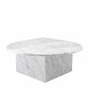 Naples Carrera Marble Coffee Table – Set Of 3 Coffee Tables