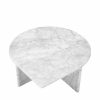 Naples Carrera Marble Coffee Table – Set Of 3 Coffee Tables