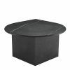 Naples Honed Black Marble Coffee Table – Set Of 3 Coffee Tables