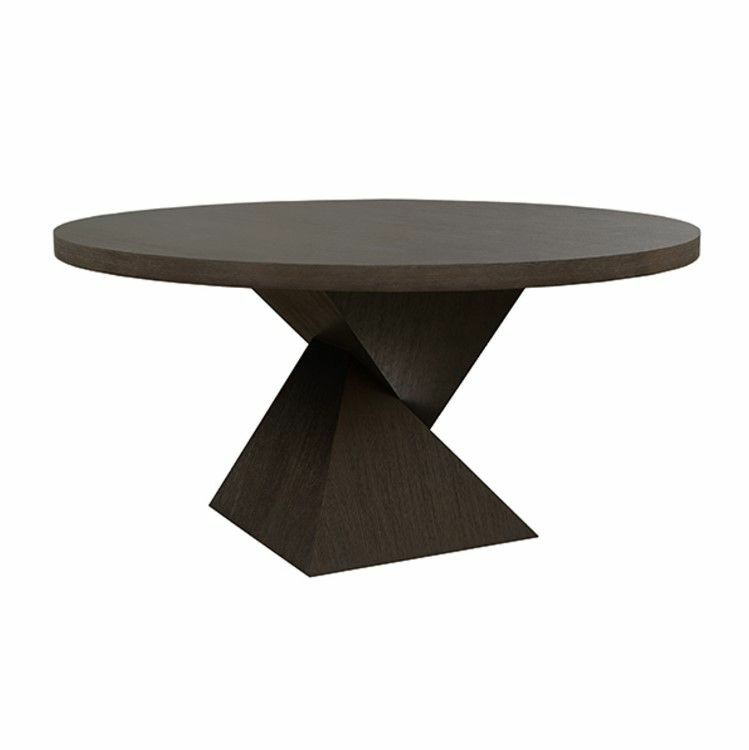 Newport Dark Espresso Oak Dining Table Dining Tables