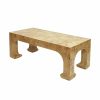 Nicola Burl Wood Coffee Table Coffee Tables