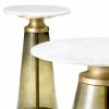 Norto Vintage Brass Side Table – Set Of 3 Furniture