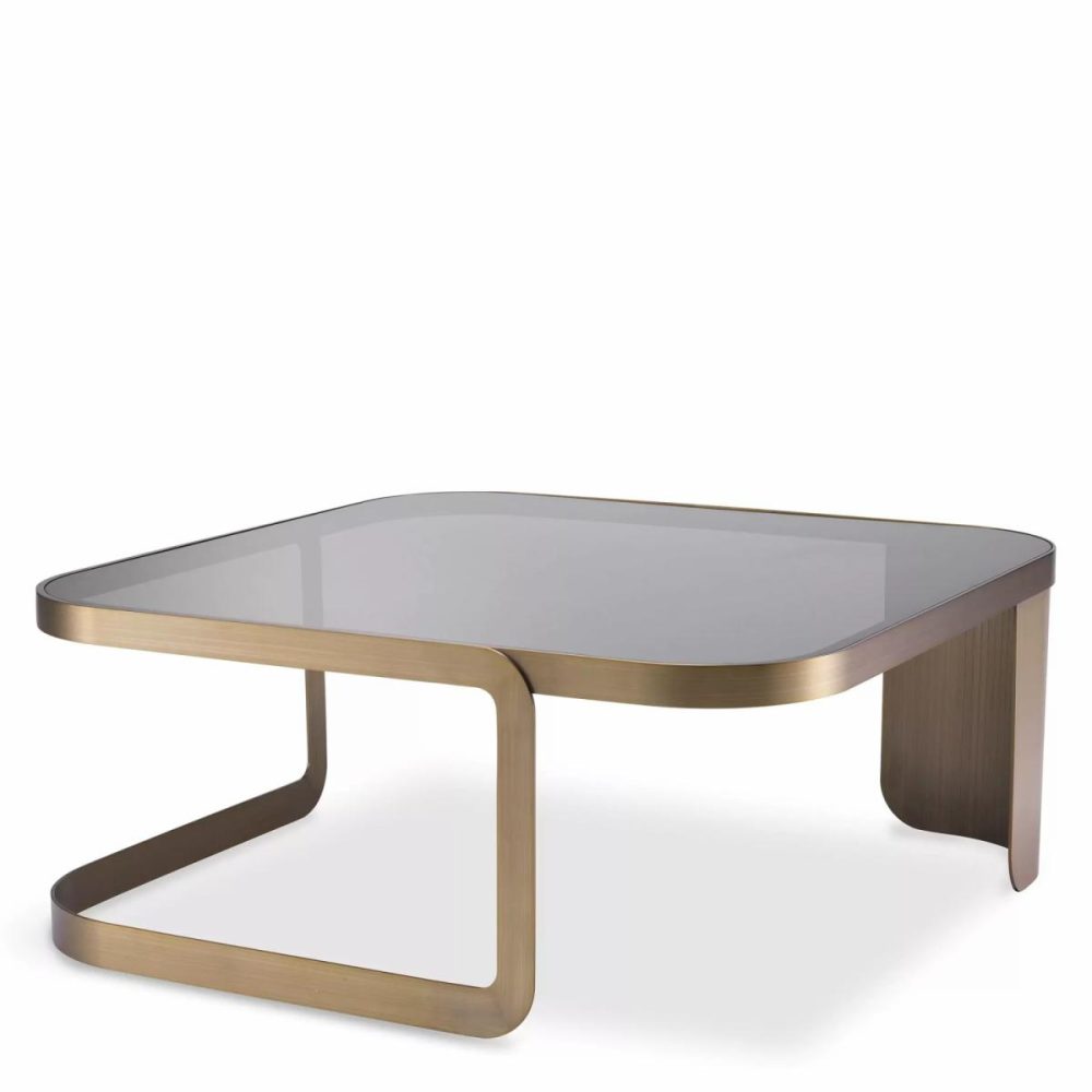 Numa Brushed Brass Coffee Table Coffee Tables