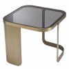 Numa Brushed Brass Side Table Furniture