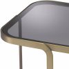 Numa Brushed Brass Side Table Furniture