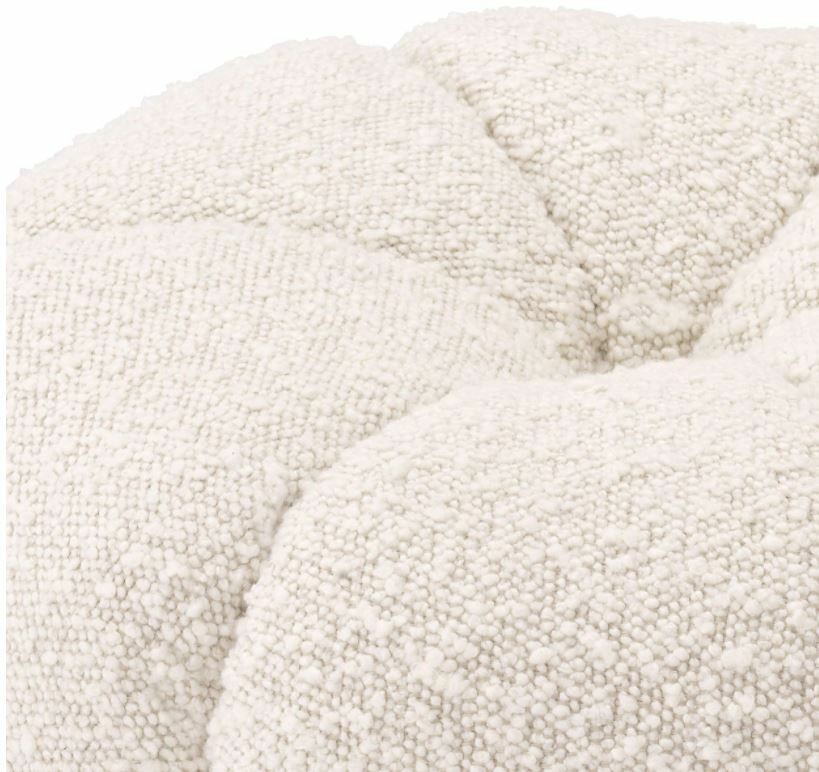 Orchanic Boucle Cream Stool Furniture