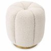 Orchanic Boucle Cream Stool Furniture