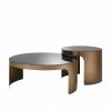 Piemonte Copper Coffee Table – Set Of 2 Coffee Tables