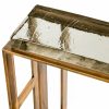 Pierre Vintage Brass And Handmade Glass Side Table Furniture