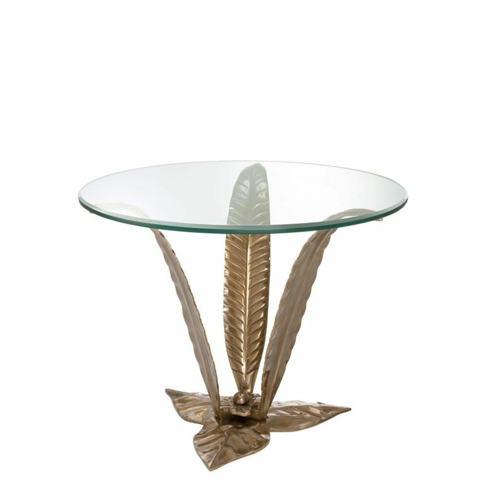 Plantation Brass Side Table Furniture