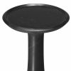 Pompano Honed Black Marble High Side Table Furniture