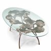 Poseidon Vintage Brass Coffee Table Coffee Tables