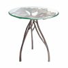 Poseidon Vintage Brass Side Table Furniture