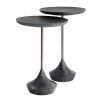 Puglia Grey Marble Side Table – Set Of 2 Furniture