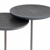 Puglia Grey Marble Side Table – Set Of 2 Furniture